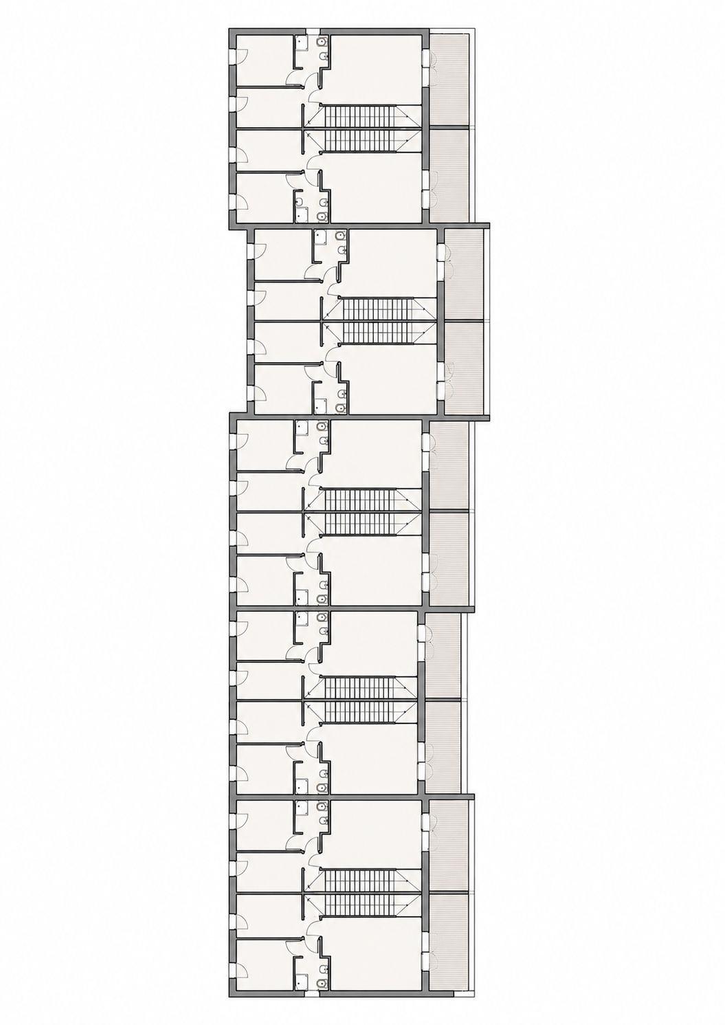Planimetria Blocco B — Piano Terra